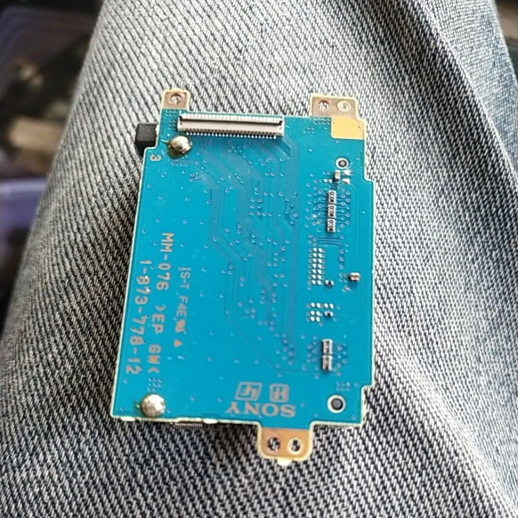 board papan memory card kamera dslr sony alpha a200 origina