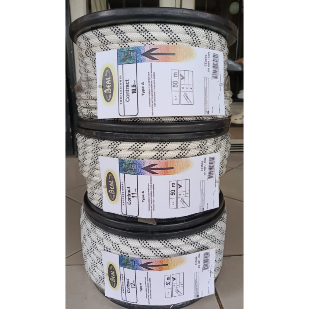 tali karmantel 12mm x 50m mrek beal /berkualitas dan termurah