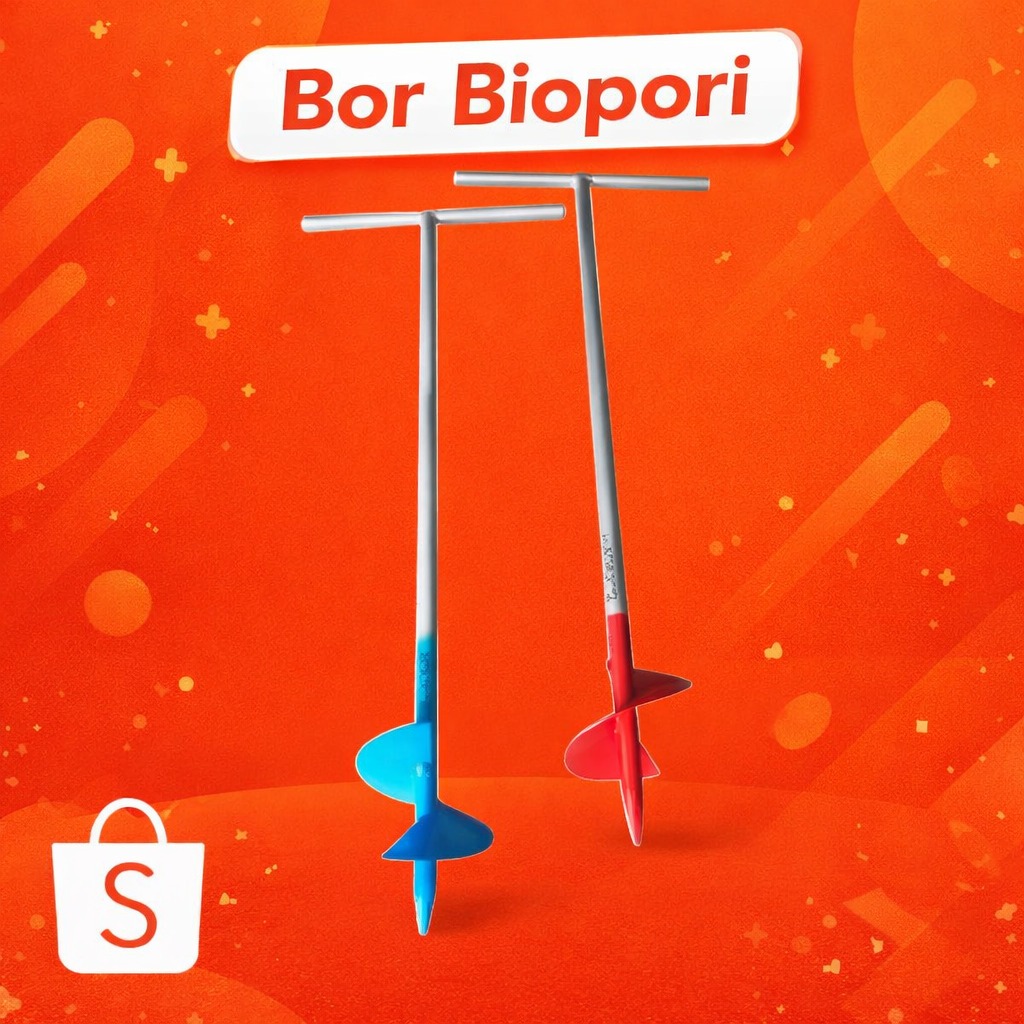 Bor Biopori | Alat Bor Tanah Manual | Bor Resapan Air