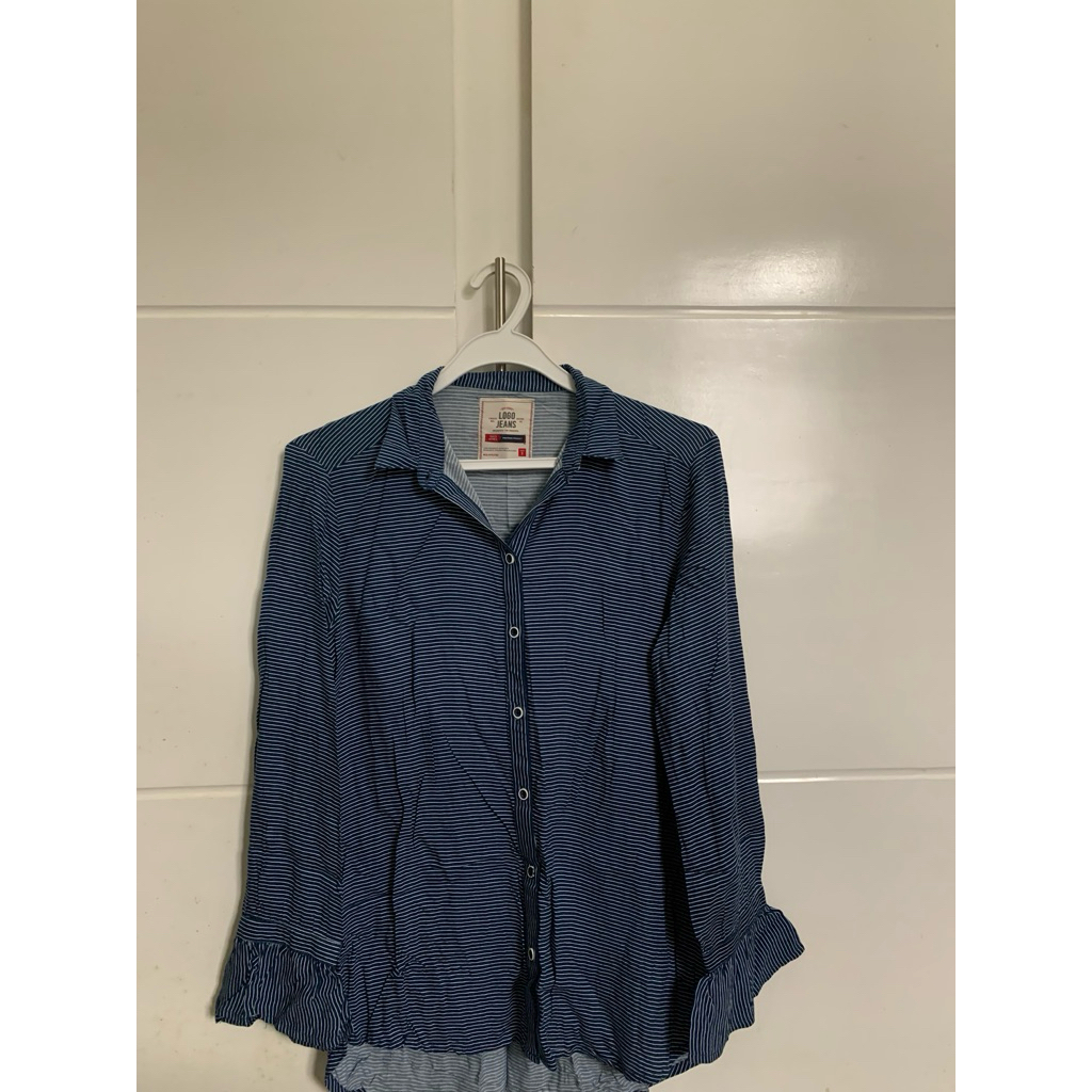 kemeja logo jeans