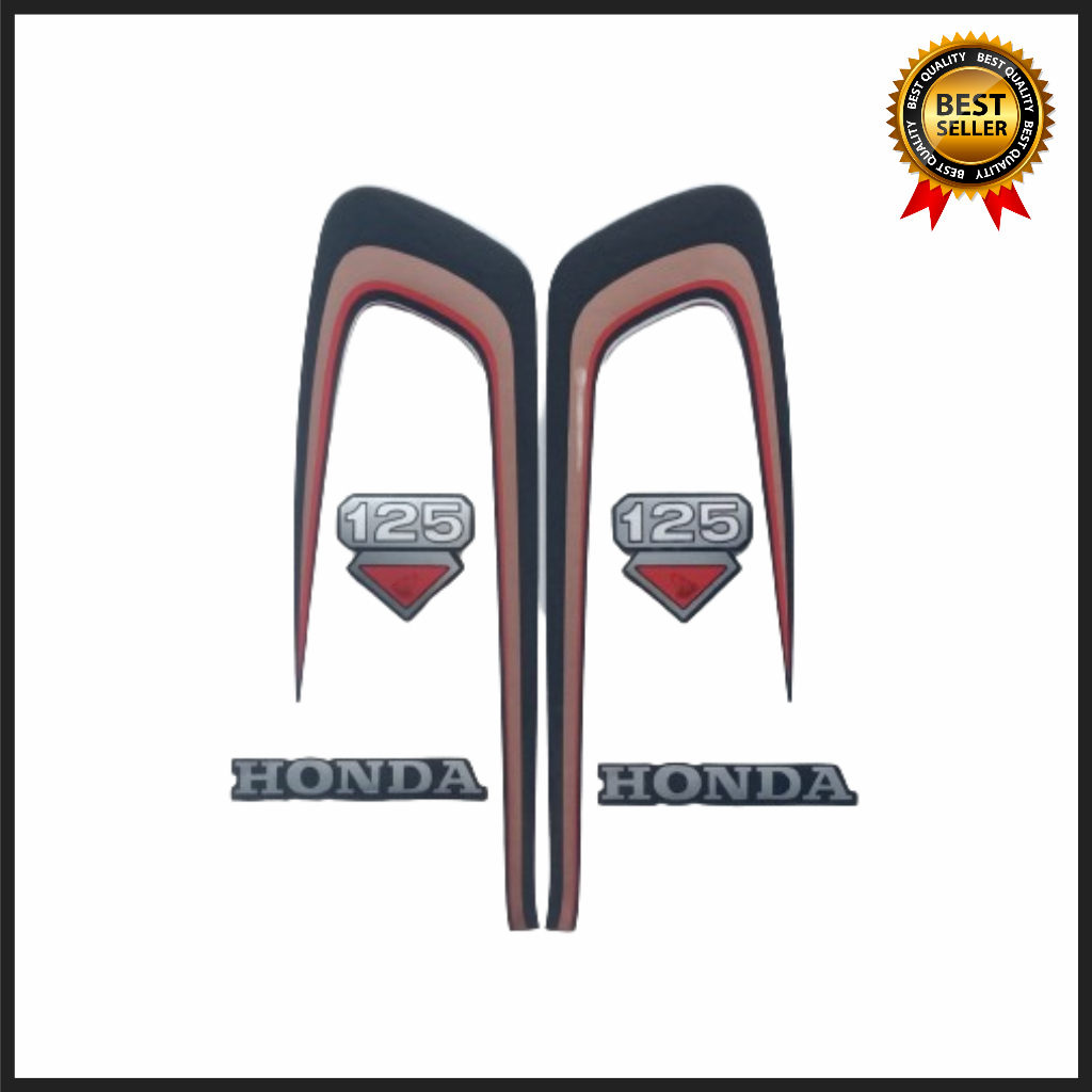 Stiker Sticker Striping Standart Ori Termurah Terlaris | CB 125 1974/1975 | Terlaris Dan Termurah