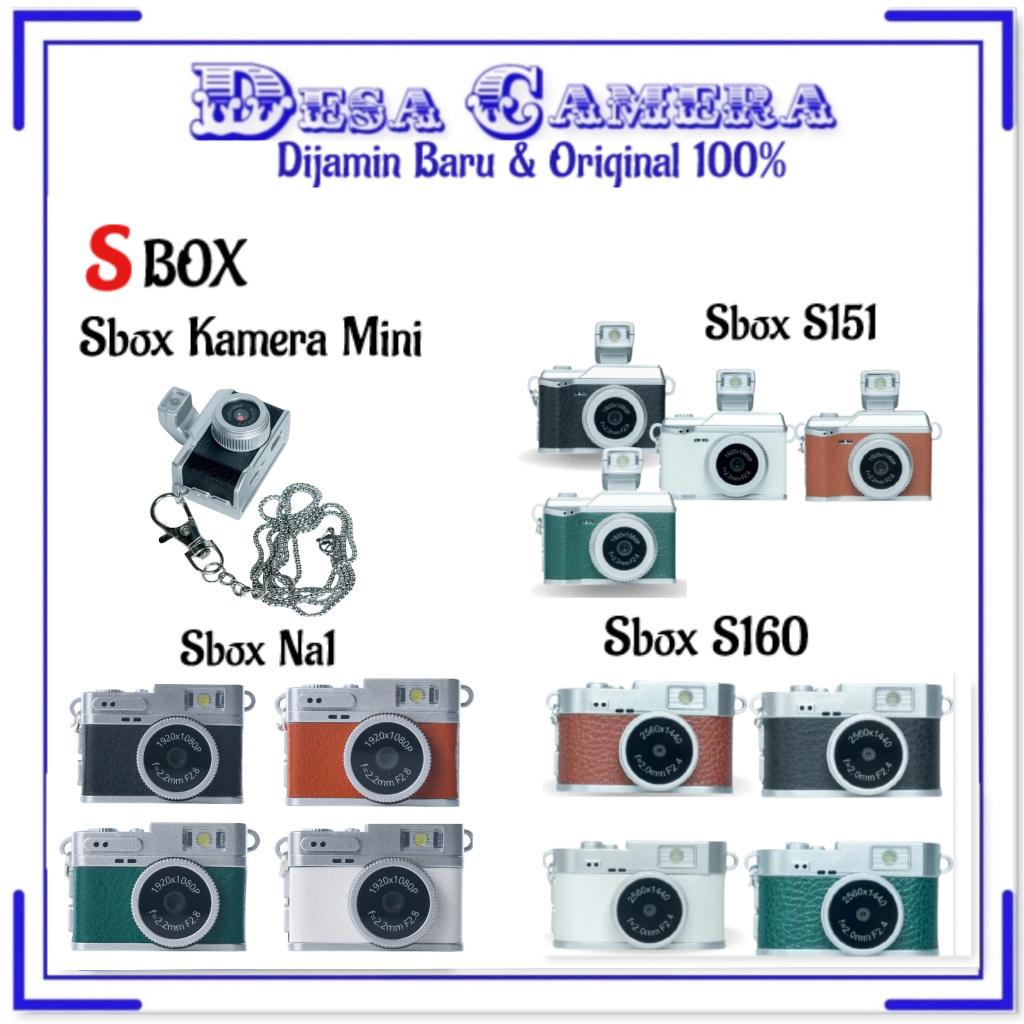Sbox Mini NA1 / Kamera Sbox S151 / Camera Sbox Mini S160 Life Camera