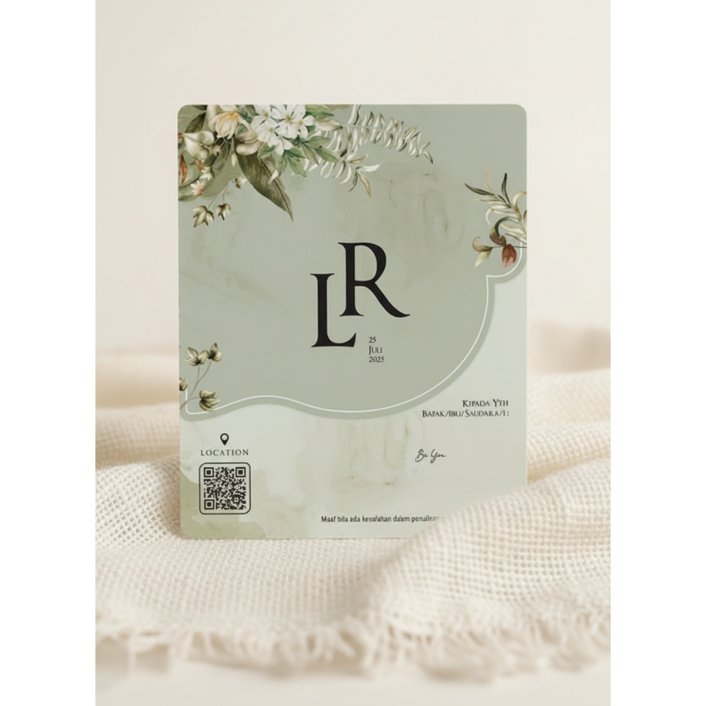 JAVA BE YOU 01 - BLANGKO UNDANGAN KOSONG MURAH READY STOCK