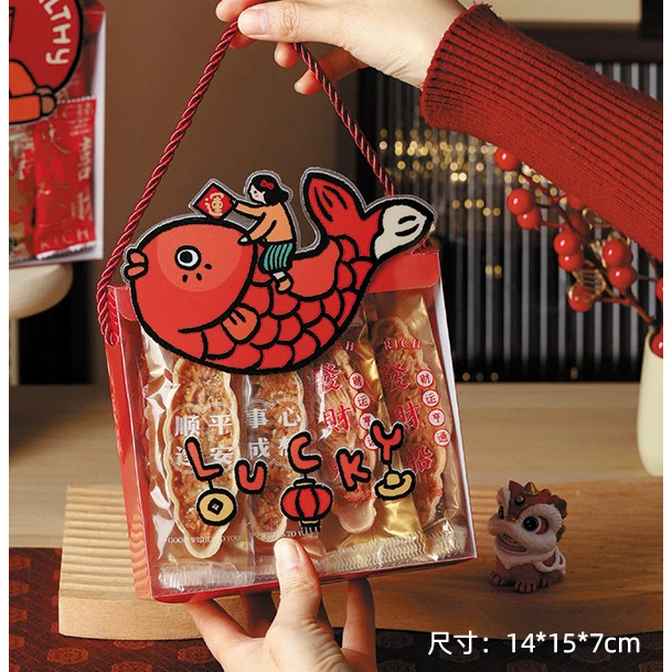 (1pcs) Kotak mika imlek kotak kue imlek kotak sincia kotak cny kotak imlek 2026