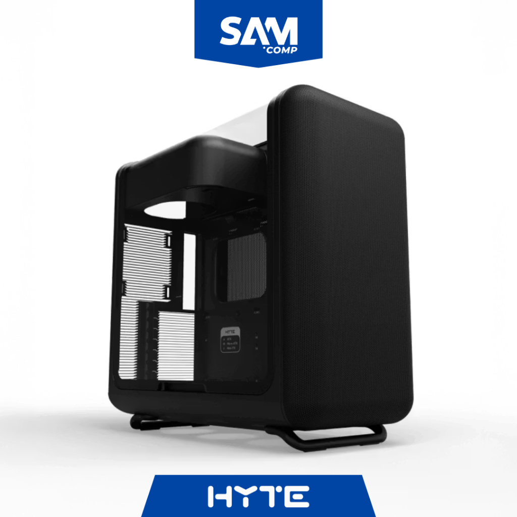 Hyte X50 Pitch Black - Modern Performance ATX Case