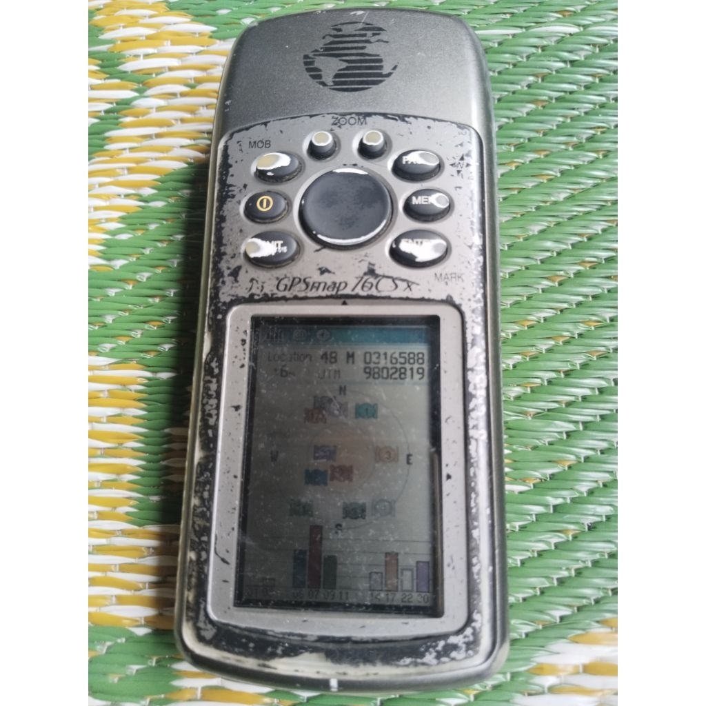 GPS GARMIN 76 CSX apa adanya