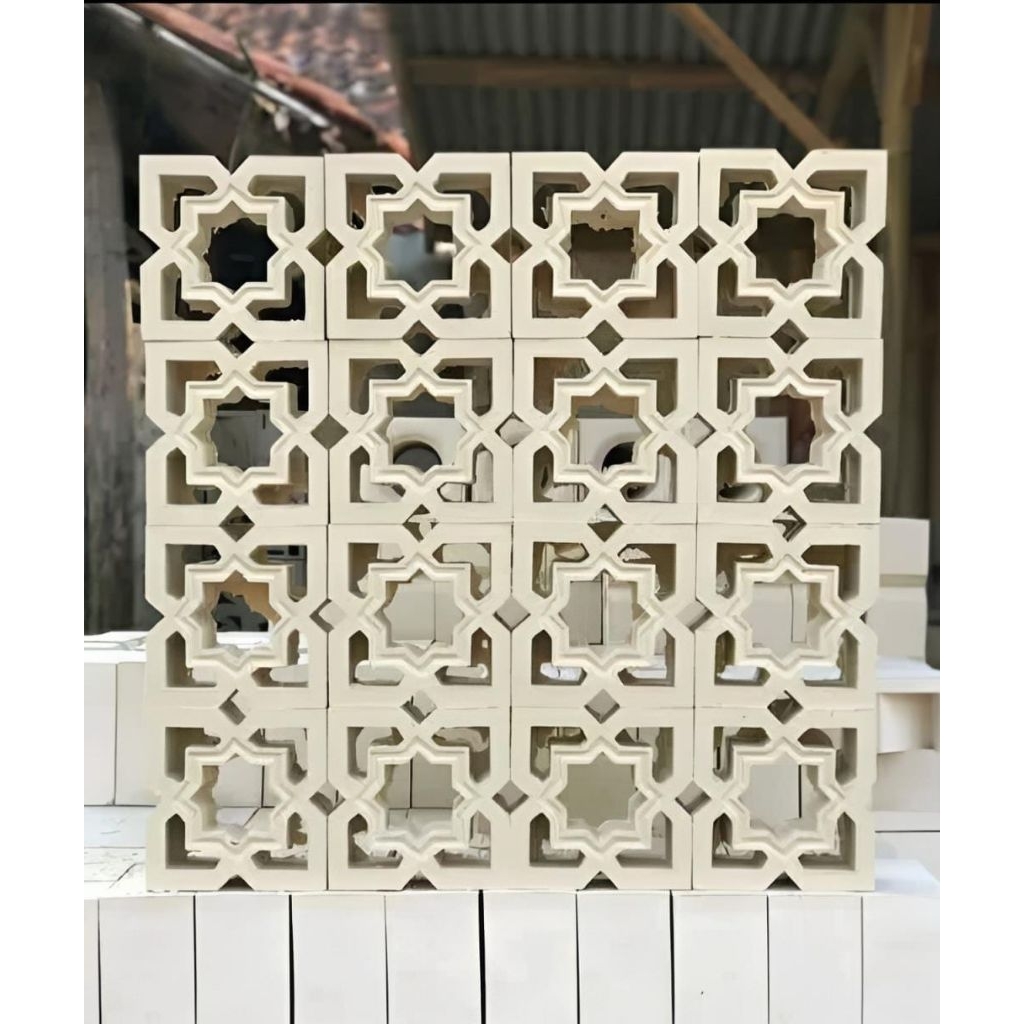 ROSTER BETON/LOSTER MINIMALIS MOTIF MELATI LIS 1MUKA.