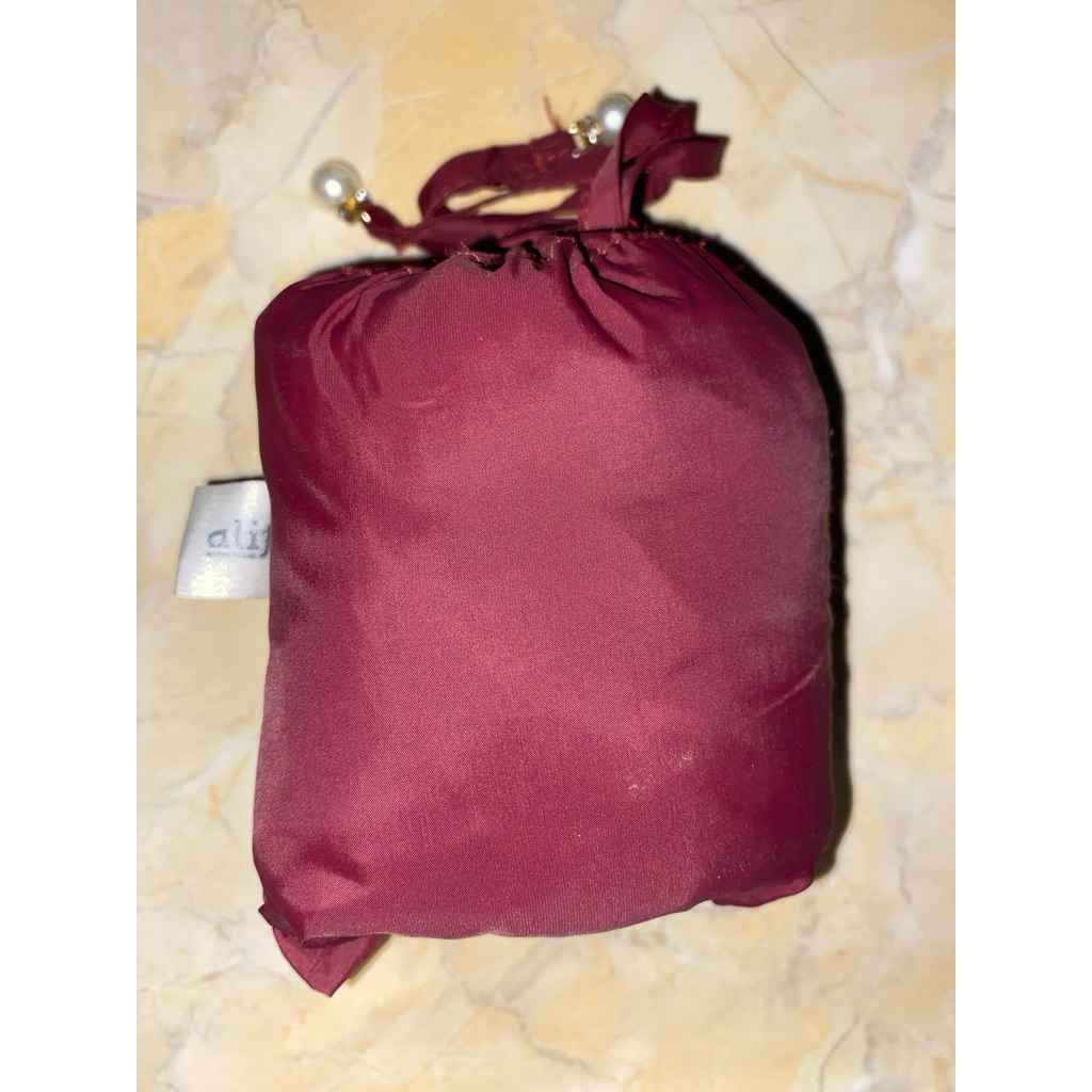 Preloved Mukena Travel Alif