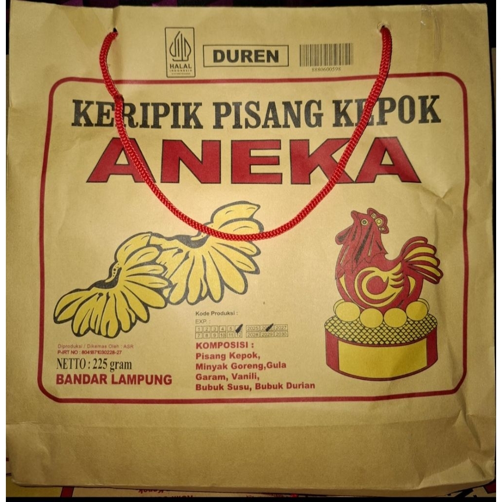 Keripik Pisang Kepok Aneka - Keripik Pisang Aneka Asli Lampung