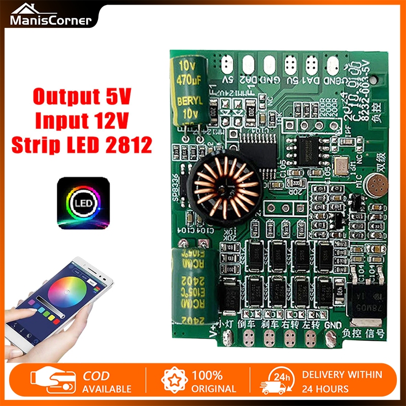 Modul LED DMX RGB Bluetooth 210 Mode Warna MODUL LED DMX 5V 1A MODUL RGB MATRIX Modul LED DMX untuk 