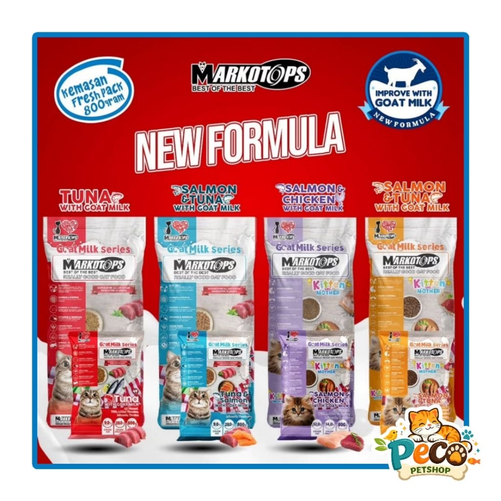 MARKOTOPS Makanan Kucing Original Jogja | Pakan Kucing Murah Yogyakarta | Markotops Asli