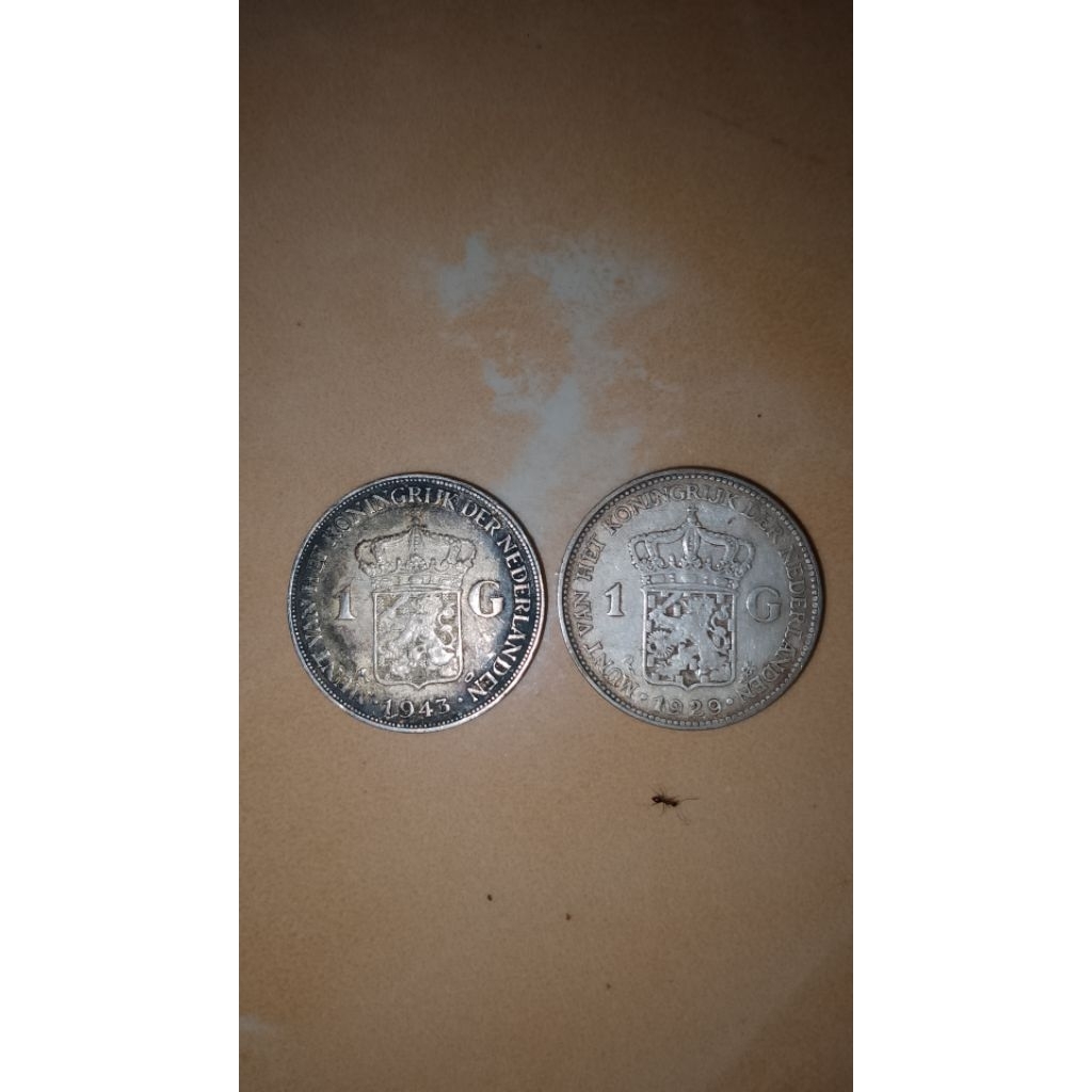 koin Wilhelmina tahun 1929