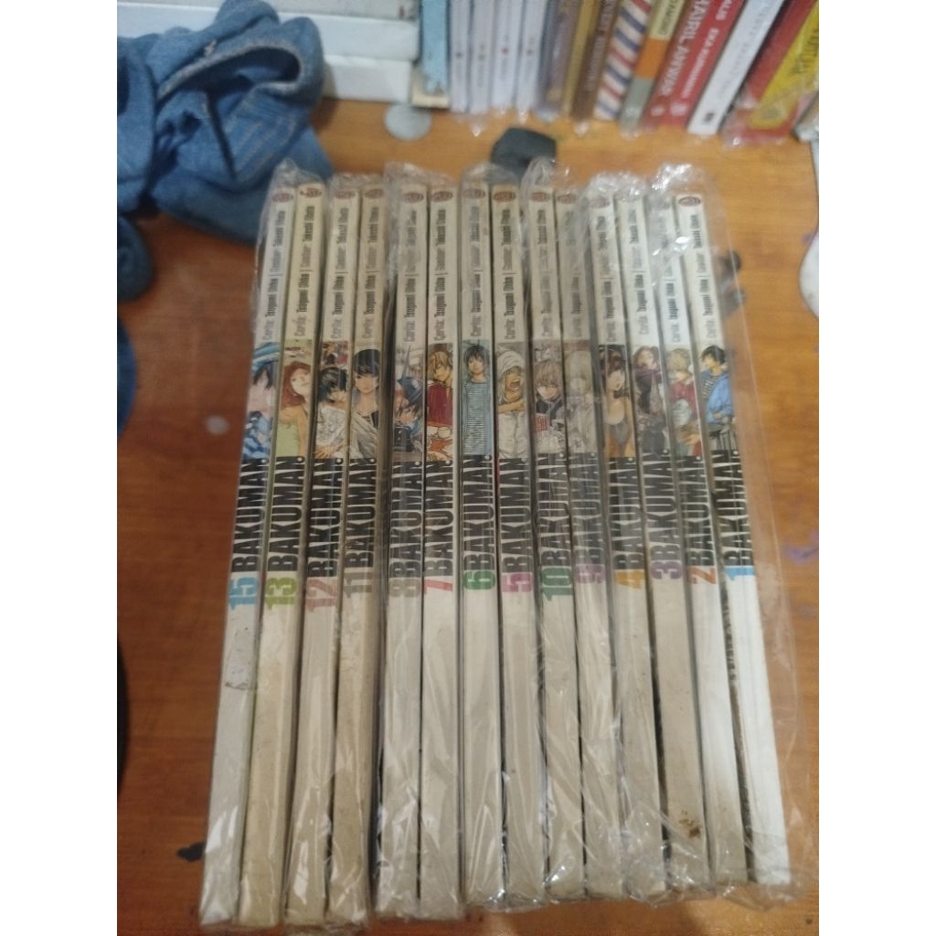 komik bakuman set 1-15