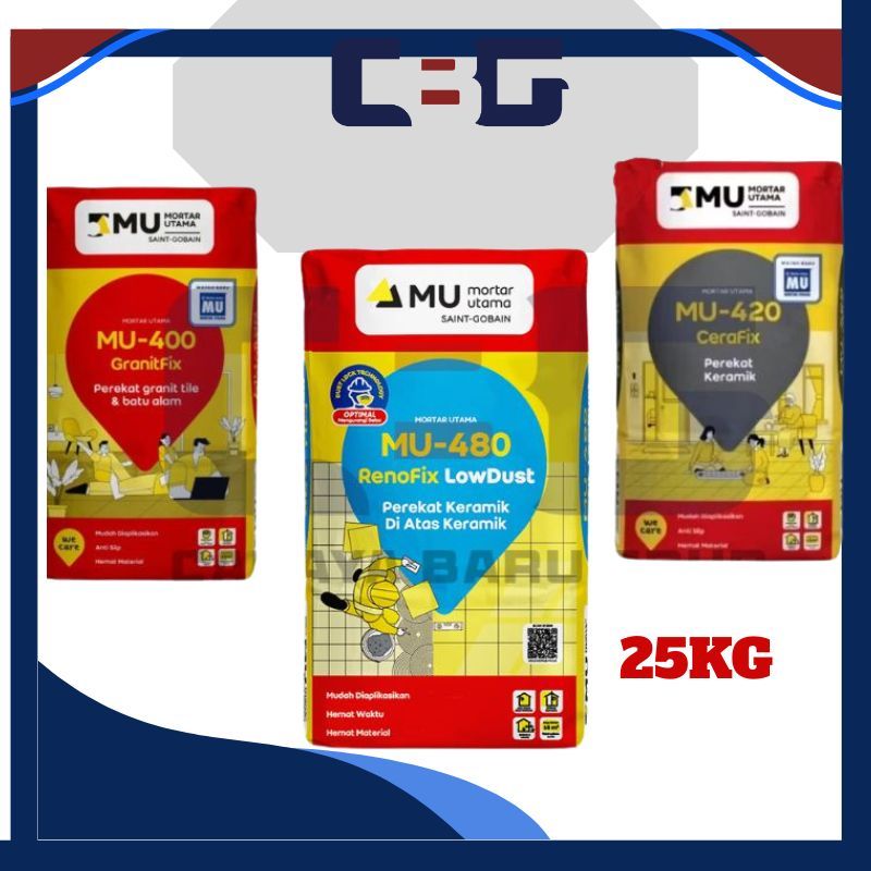 MORTAR UTAMA MU-480 | MU-420 | MU-400 25KG