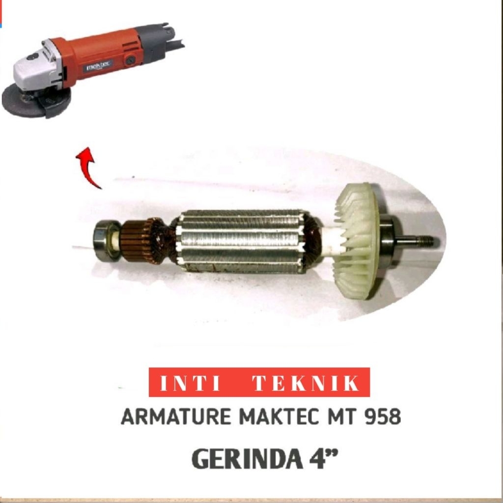 Armature for maktec mt 958 mesin gerinda 5" angker maktec
