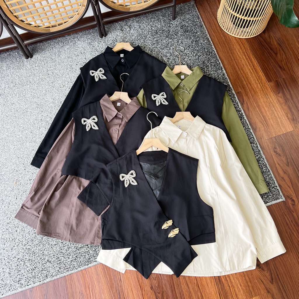 1161 BIANCA 2in1 IMPORT BLOUSE