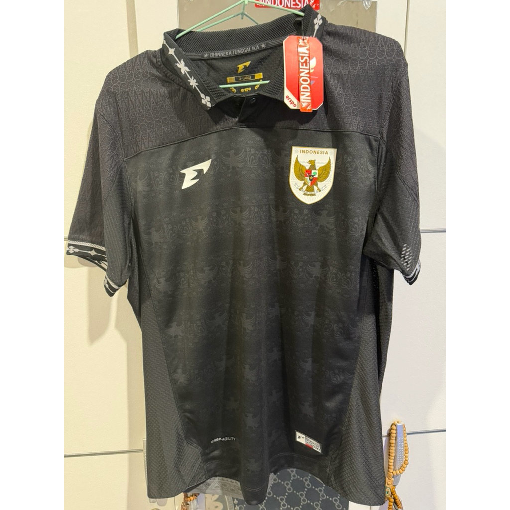 Jersey GK Timnas PI Hitam