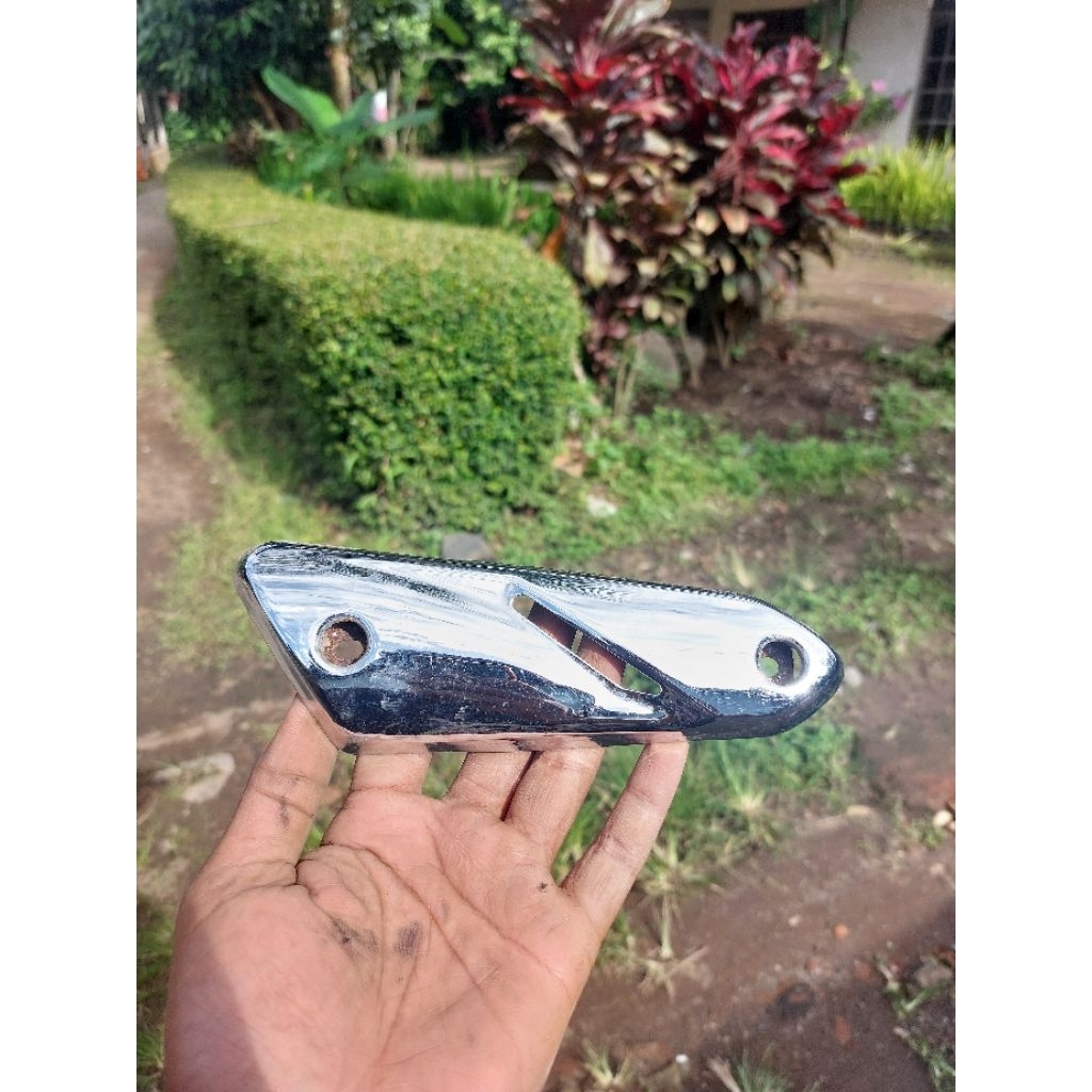 Cover Leher Knalpot Kenalpot Jupiter Z Robot Original