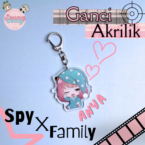 Ganci Akrilik Anime Spy X Family