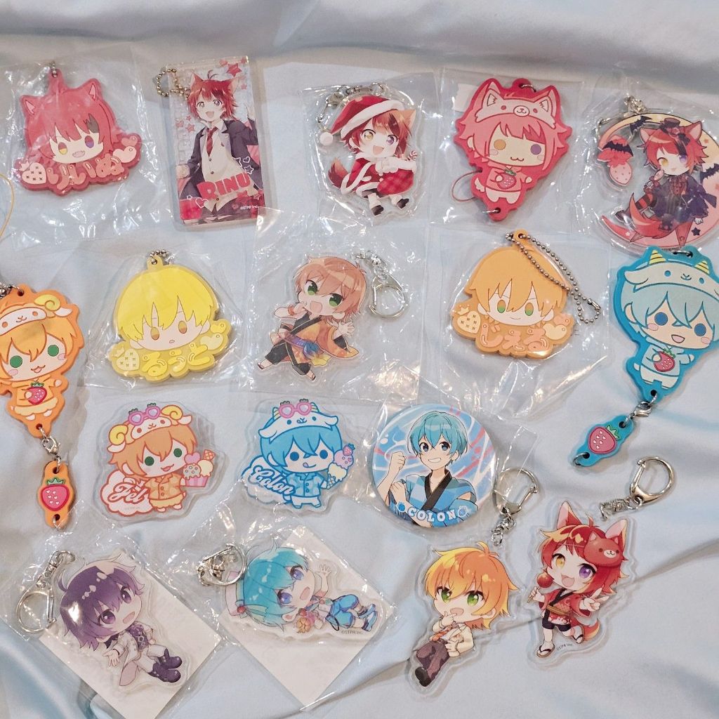 { LR_13 } Merch Anime Strawberry Prince Sutopuri Nanamori Root, Colon, Satomi, Rinu, Jel