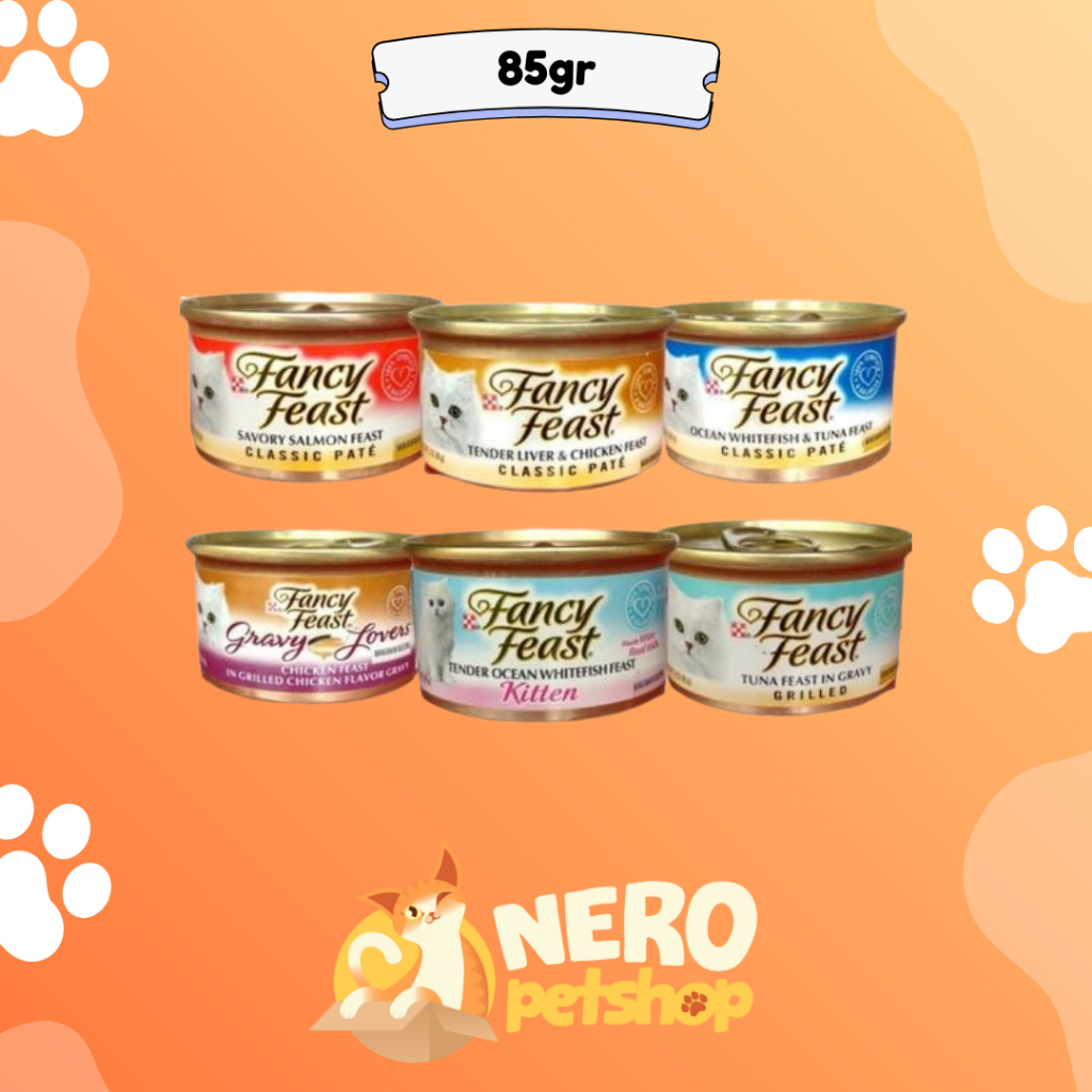 FANCY FEAST CAT WET FOOD 85GR