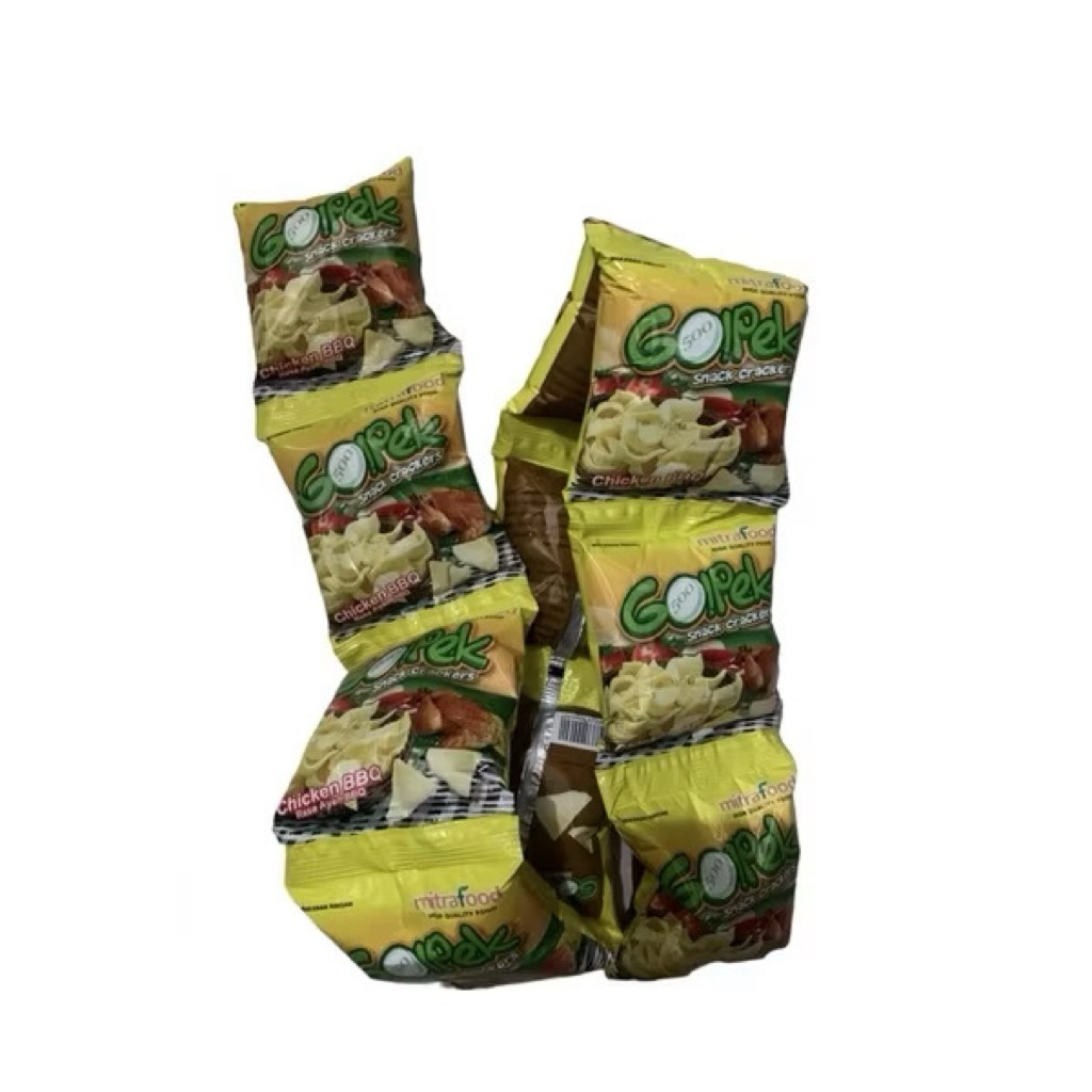 10pcs snack gopek kerupuk gopek