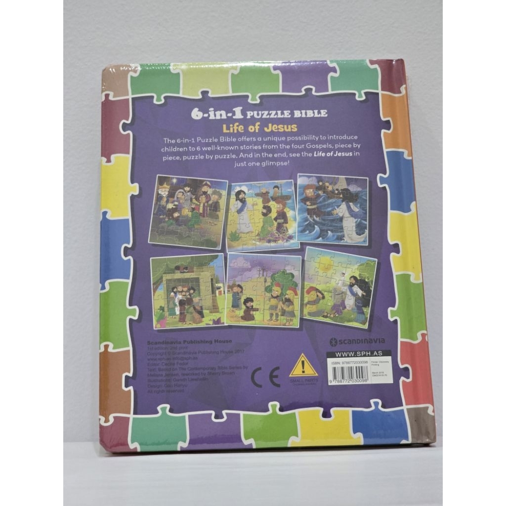 Puzzle Bible 6-in-1: Life of Jesus