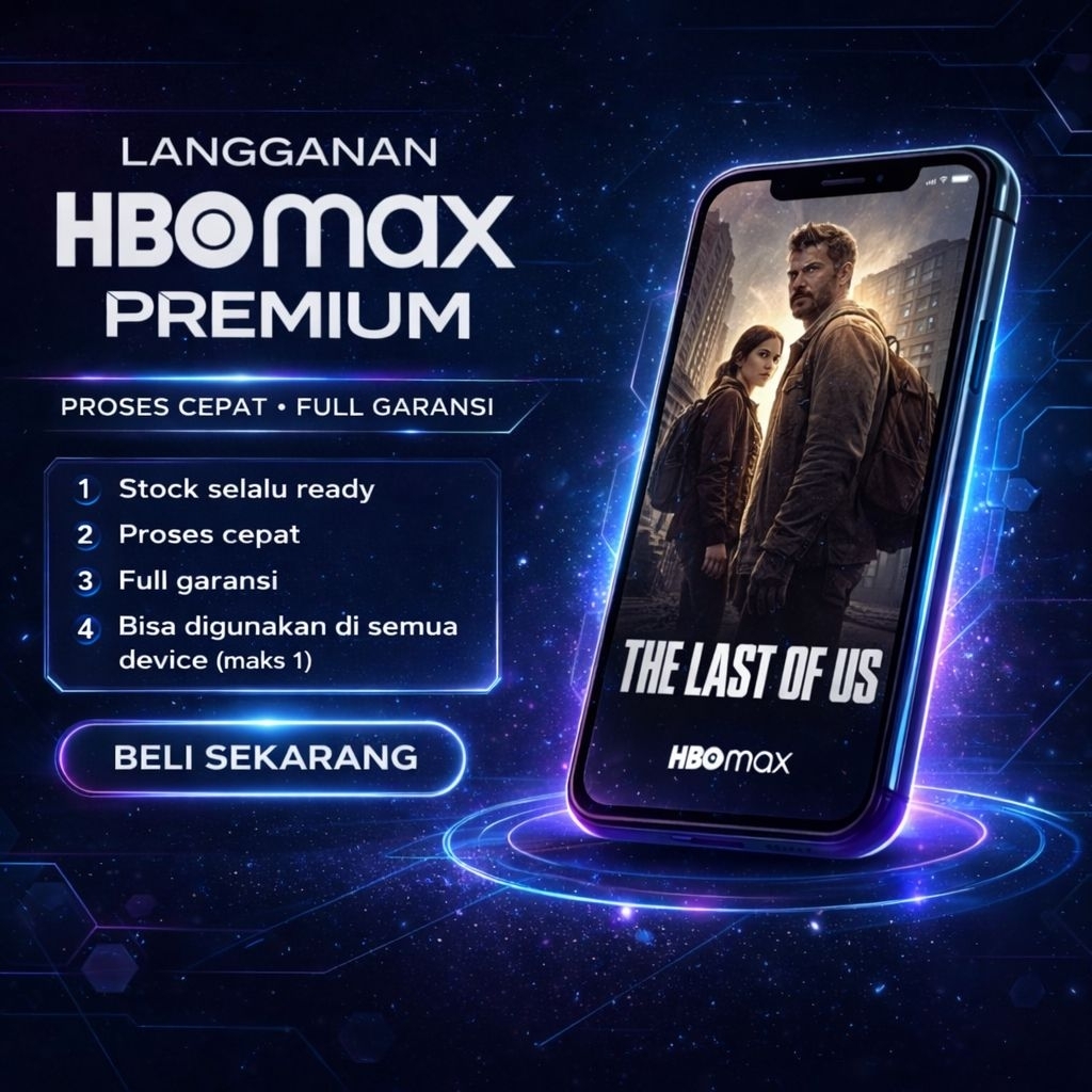 TEMPLATEE HBO MAXX LANGGANAN PREMIUMM MAX OFFICIAL 4K TOP SELLER