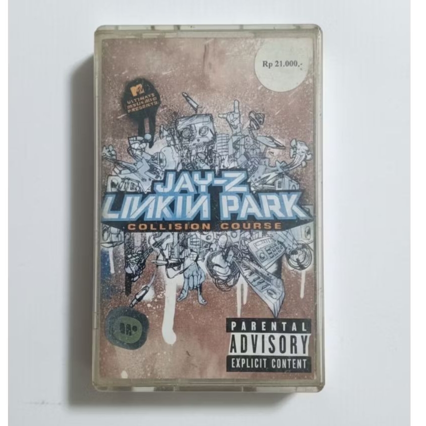 Kaset Pita Linkin Park & Jay Z - Collision Course (Bagus)