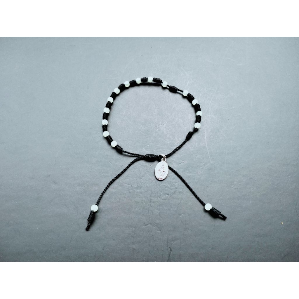 G1257 GELANG SKAPULIR BUNDA MARIA MOTE FOSFOR NYALA KATOLIK