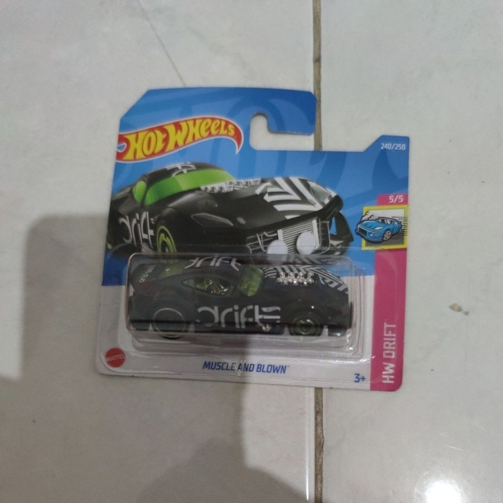 hot wheels muscle and blown trasure hunt reguler short card