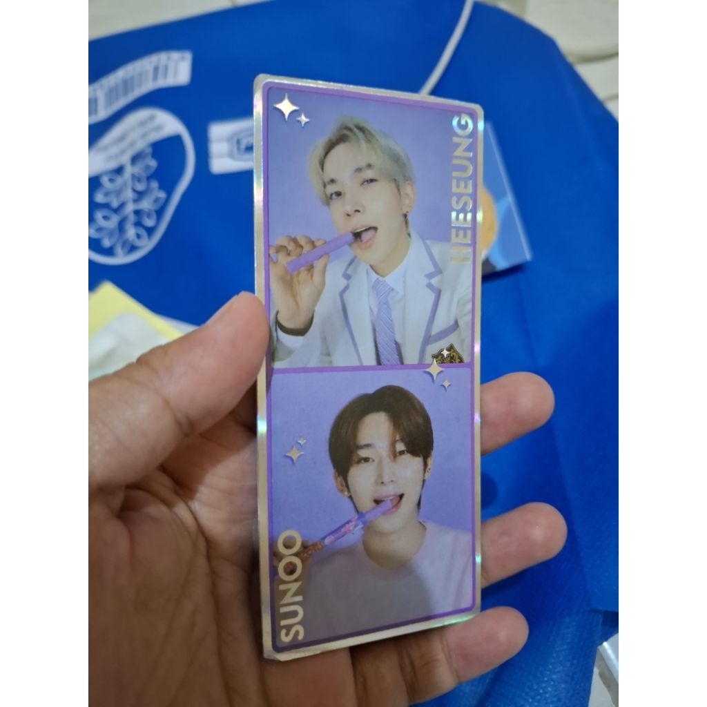 Photocard HEESUNG SUNOO NABATI ENHYPEN