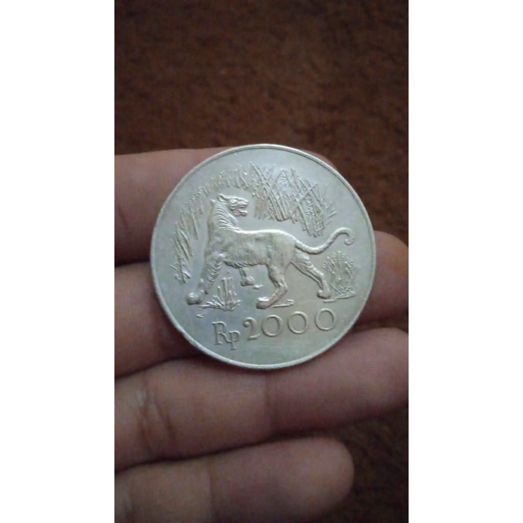 KOIN PERAK RP.2000 RUPIAH TAHUN 1974