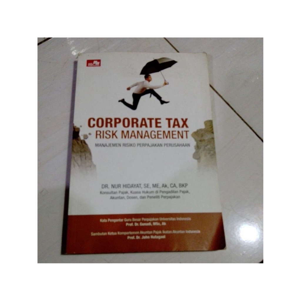 corporate tax risk management...dr. nur Hidayat..se