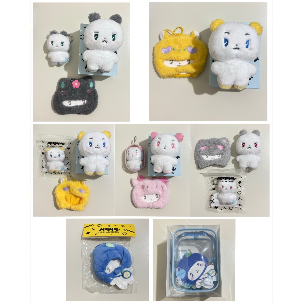 [READY] Official Merch PLAVE MMMM Plush Figure  Keyring Accessories Meymu Moi Miimu Muhmo Meowmi Hap