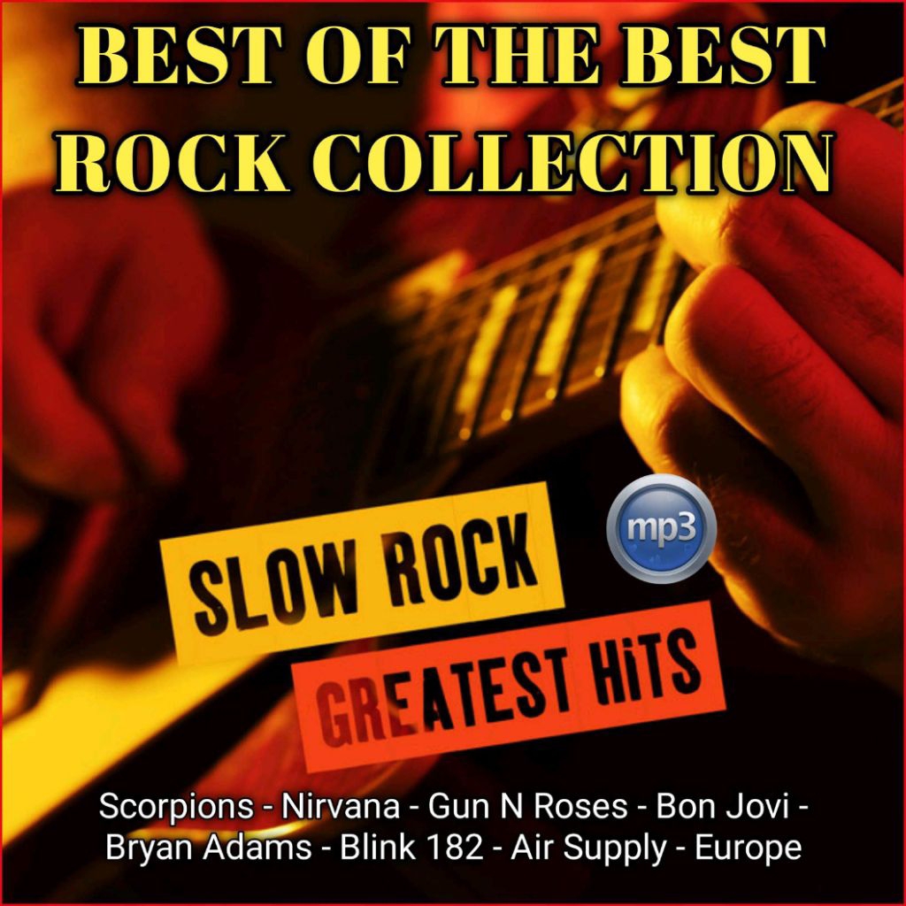 KASET CD MP3 LAGU SLOW ROCK BARAT - CD MP3 AUDIO LAGU ROCK EVERGREEN - CD MP3 LAGU BISA DIMOBIL - CD