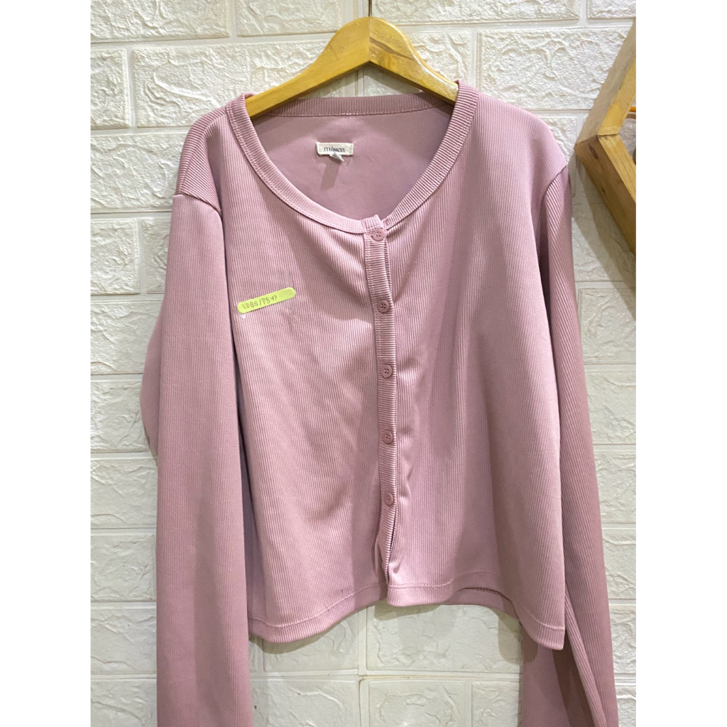 preloved cardigan pink