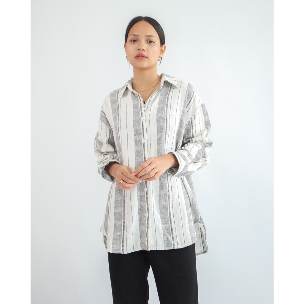 Linen shirt wanita by KAIAHATI