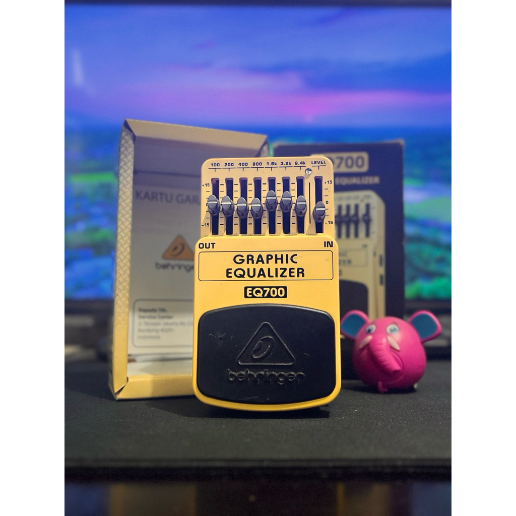 Behringer EQ-700 EQ700 Equalizer 2nd efek Gitar