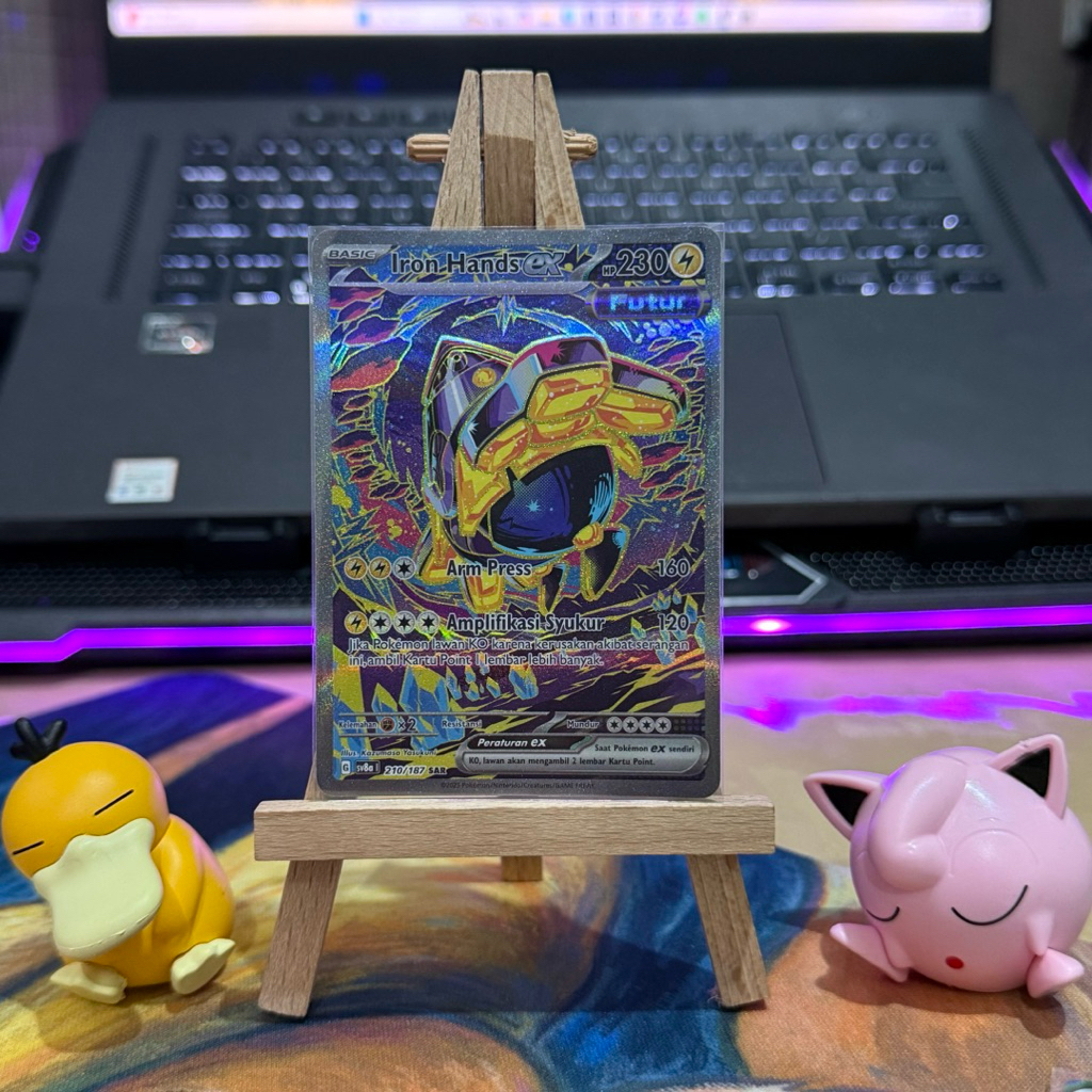 Pokémon Card Iron Hands ex SAR HP 230