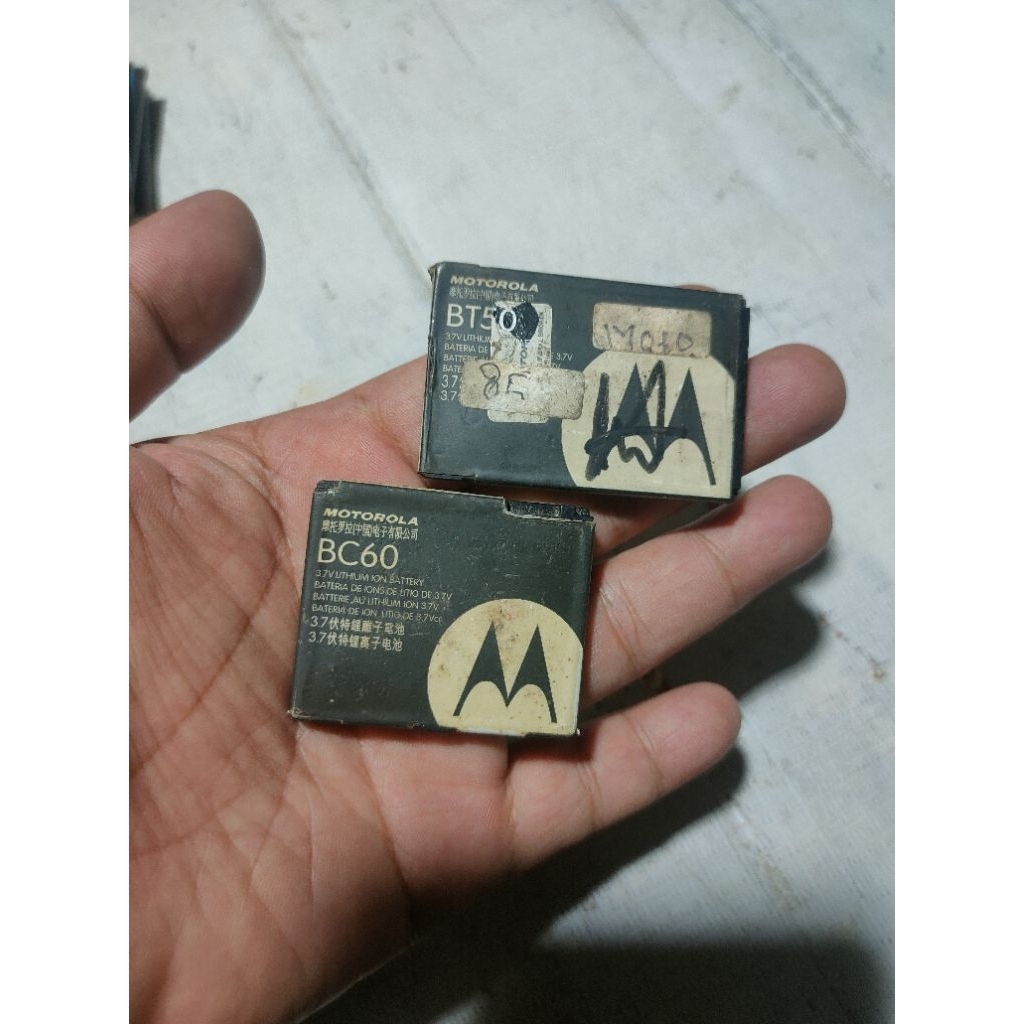 baterai Motorola BC60 BT50 second 2 Unit