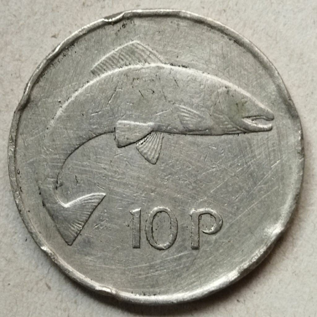 Koin 20 Pence 1974 - Irlandia