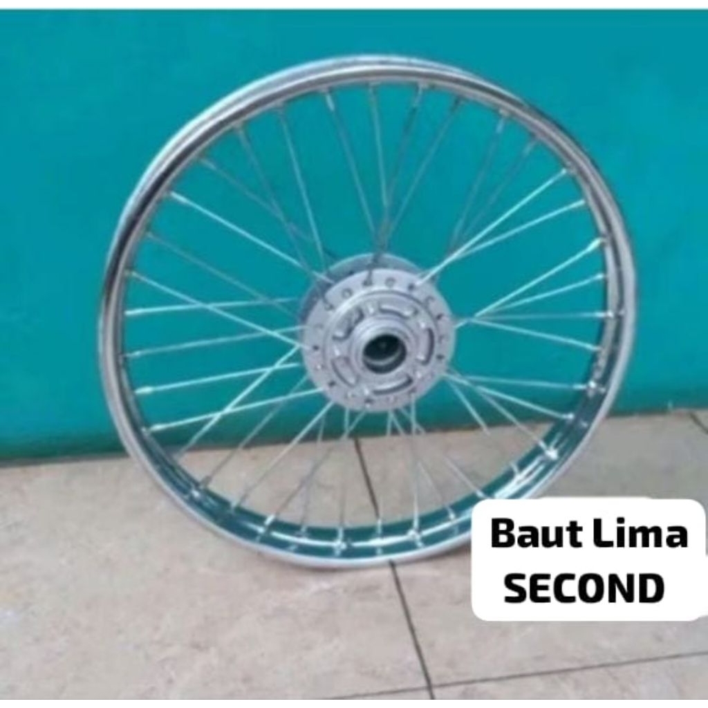 VELG DEPAN SET TROMOL HONDA SUPRA FIT LAMA SUPRA X LAMA SUPRA 100 COPOTAN
