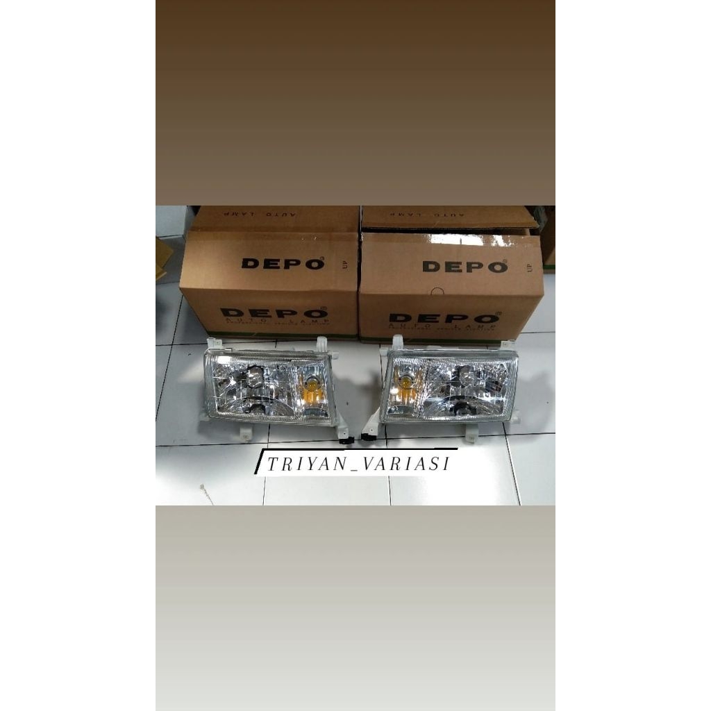 Headlamp Lampu Utama Kijang Kapsul Lgx Lsx Krista 1997 1998 1999 Depo Satuan