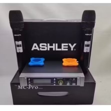 mic wireless Ashley MC PRO karaoke anti feedback
