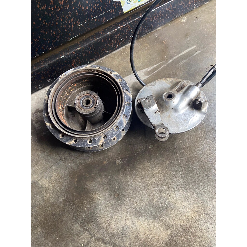 TROMOL DEPAN SET TUTUP YAMAHA V80 V75