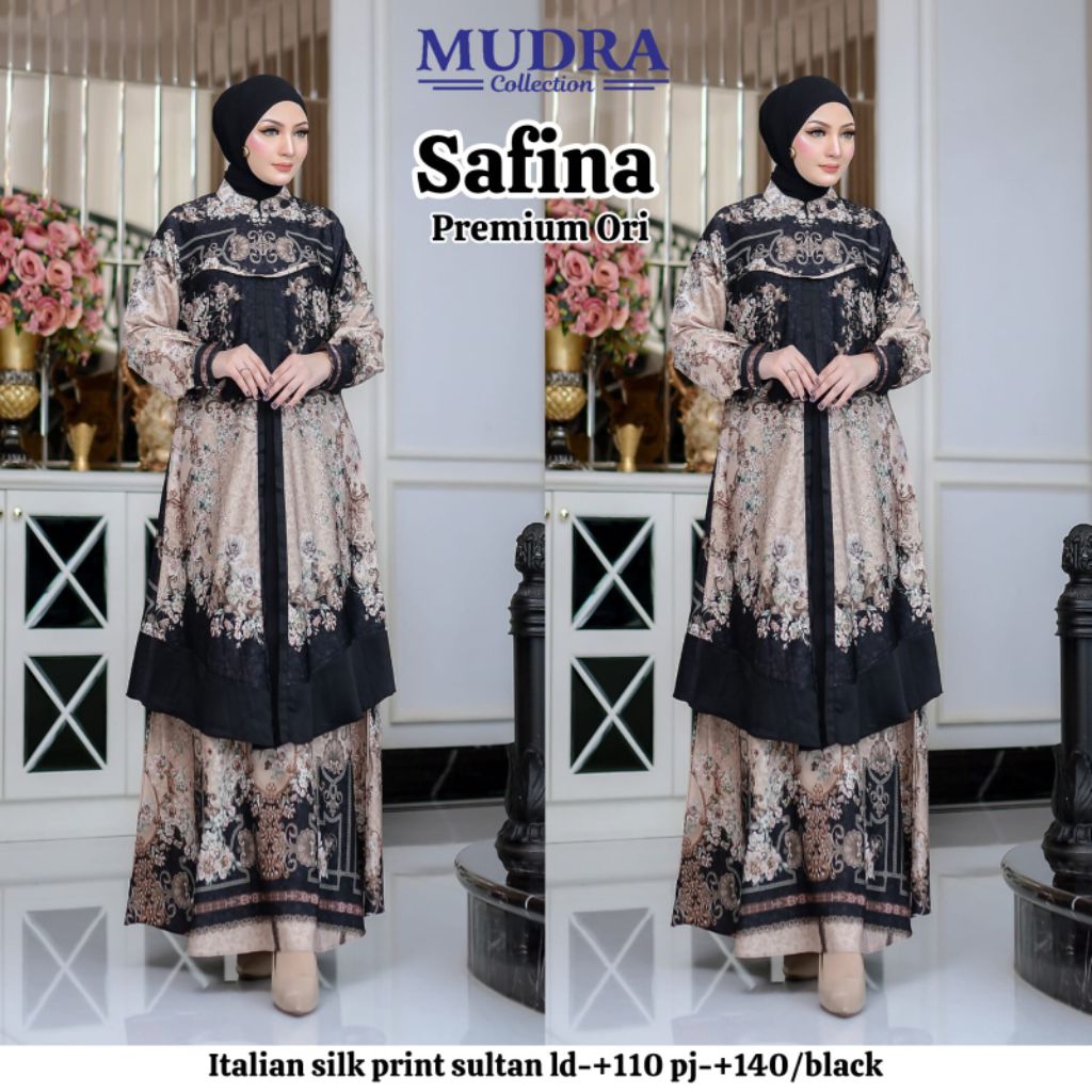 Gamis Mudra Collection / Gamis Terbaru / Gamis Wanita / Gamis Premium / Safina / Mudra Hijab