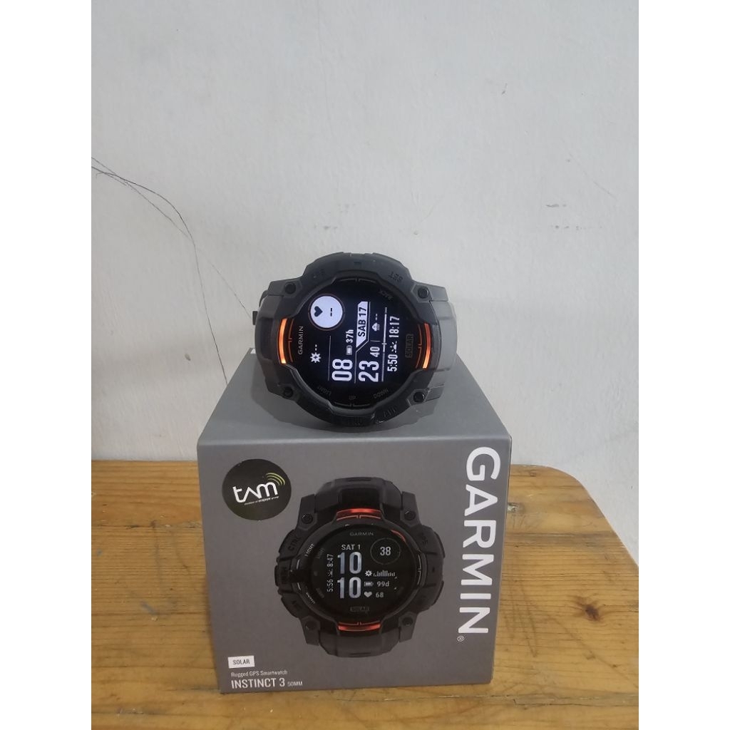garmin instinct 3 solar 50mm garansi resmi (second)