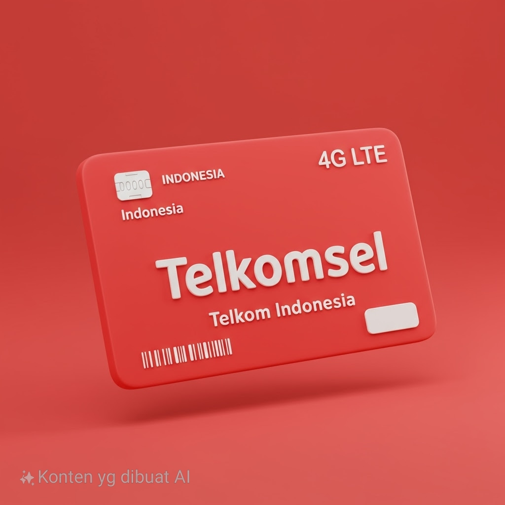 Kartu Perdana Telkomsel murah prabayar isi kuota 3gb murah(SEGEL)