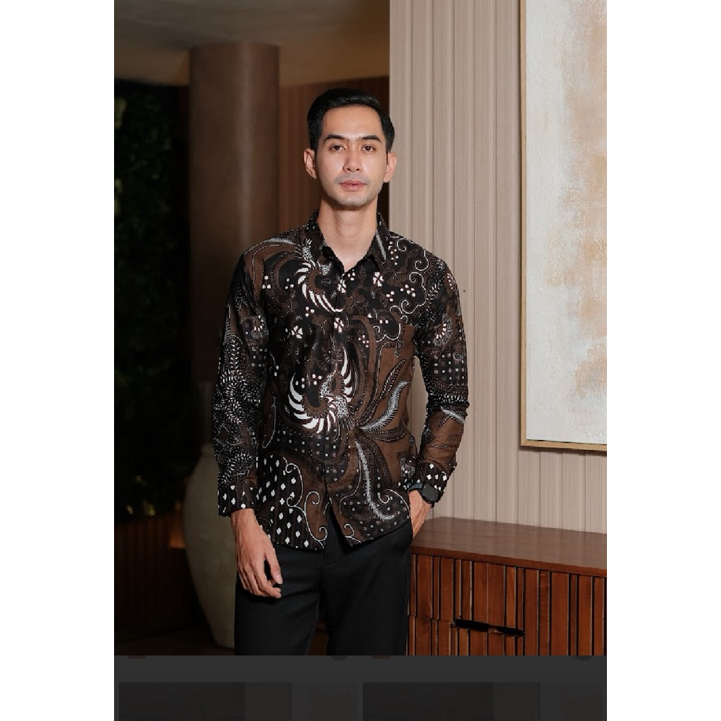 BAJU BATIK SOLO PRIA KATUN PREMIUM
